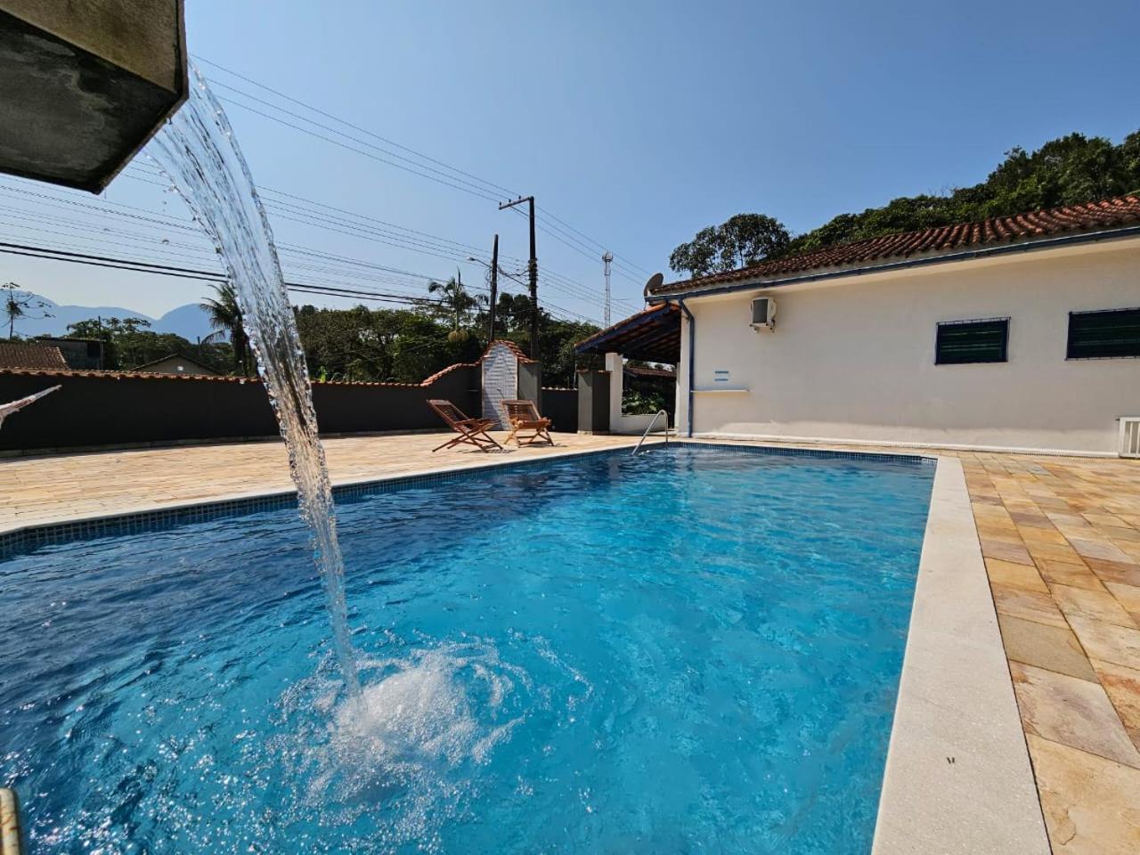 Casa Com Quadra De Areia Boraceia Sao Sebastiao 빌라 외부 사진